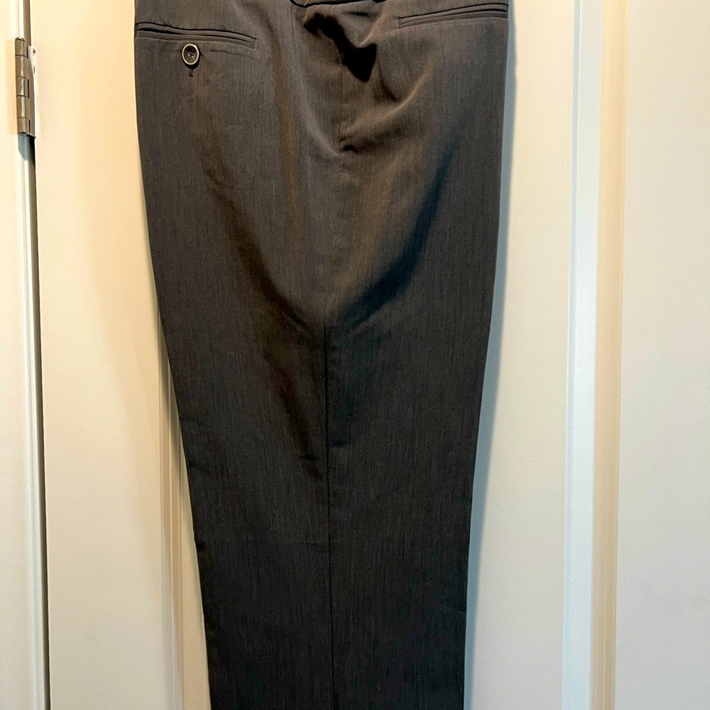 Gray dress slacks